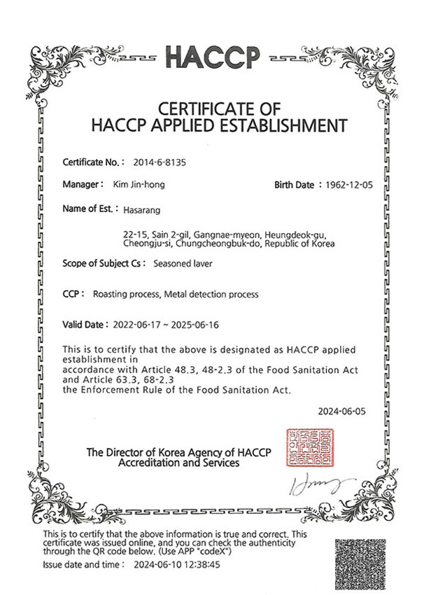 HACCP