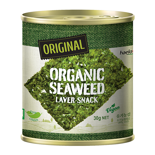 Organic Seaweed Original 30g Can